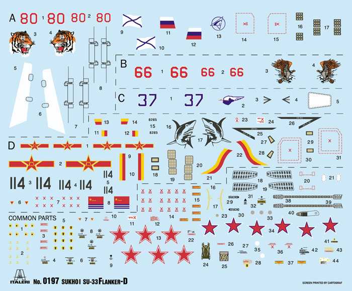 SUKHOI SU-27 D "SEA FLANKER" (1:72)