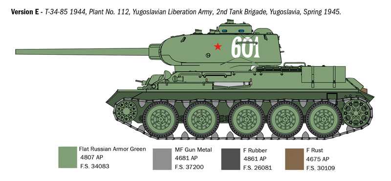 T-34/85 Zavod 112 Mod. 1944 (1:35)