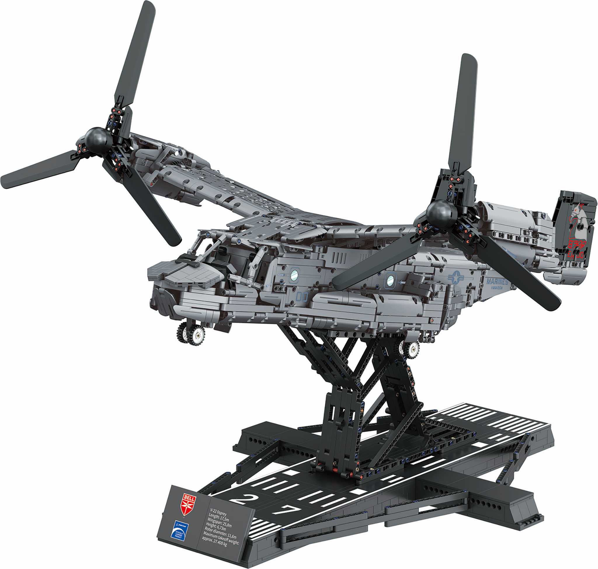 Brick System REVELL - Bell Boeing V-22 Osprey (1:25)