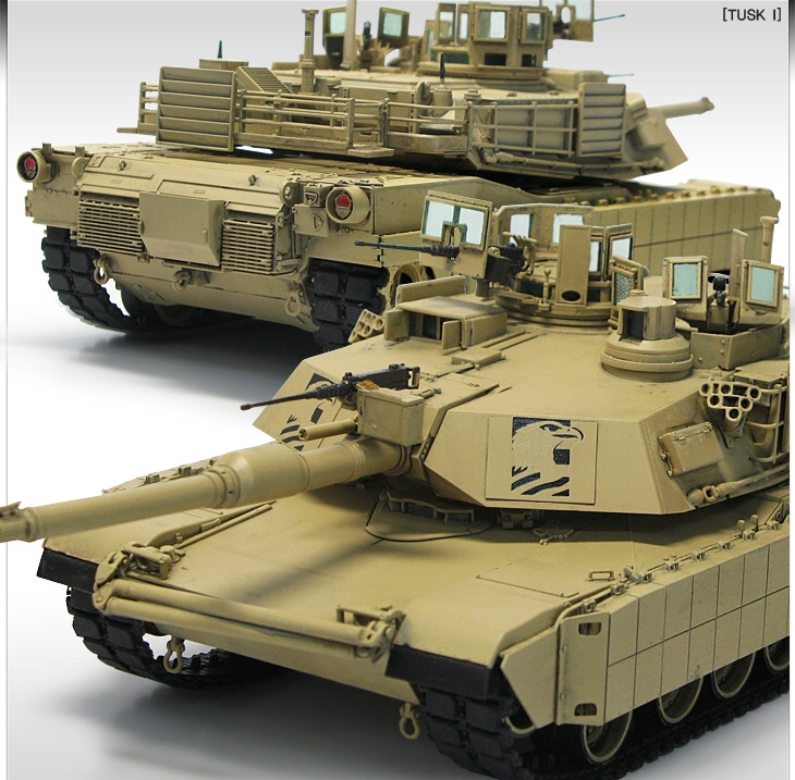 U.S. Army M1A2 TUSK II (Academy 1:35) 