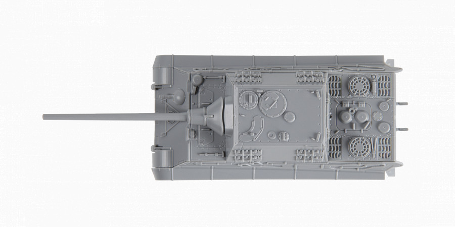 Wargames Sd.Kfz.186 Jagdtiger Heavy Tank Destroyer (Zvezda 1:100)