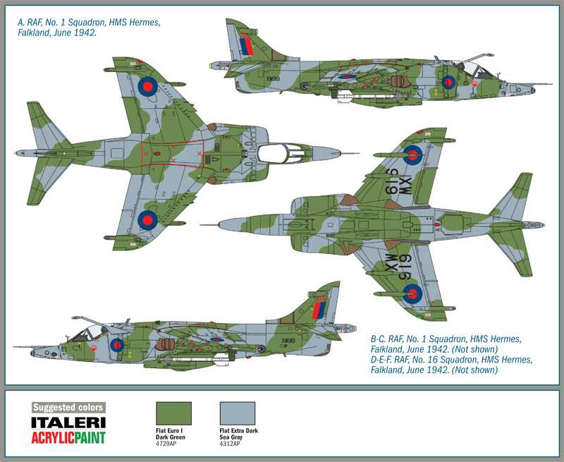HARRIER GR.3 (Italeri 1:72) 