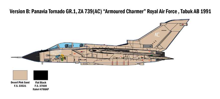 TORNADO GR.1-IDS - GULF WAR (Italeri 1:48) 