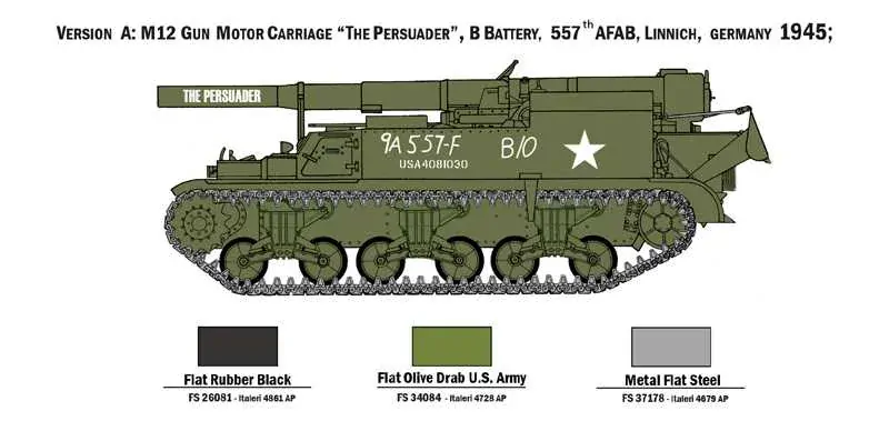 M12 Gun Motor Carriage (Italeri 1:72)