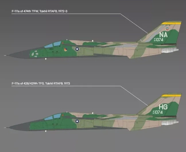 General Dynamics F-111A Aardvark „Vietnam War“ 1:48