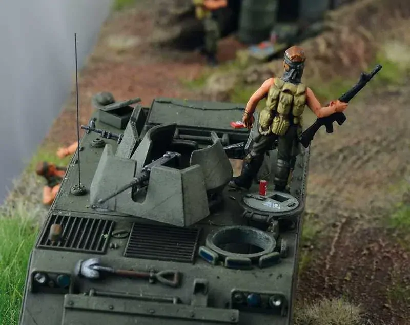 Diorama - Operation Silver Bayonet - Vietnam War 1965 (Italeri 1:72) 