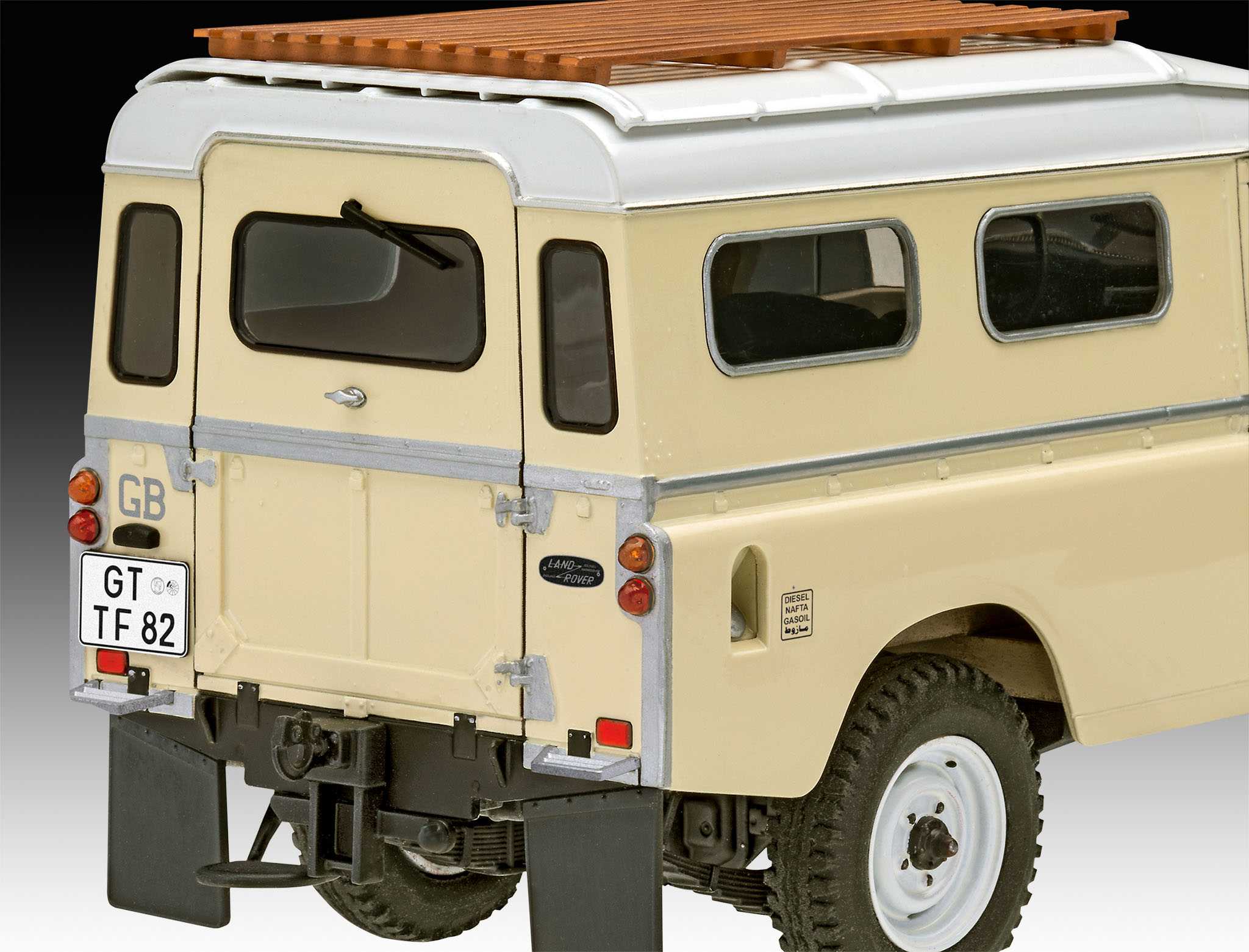Set Land Rover Series III LWB (commercial) (Revell 1:24)