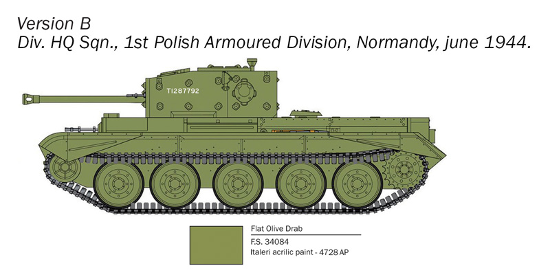 Cromwell Mk. IV (Italeri 1:56)