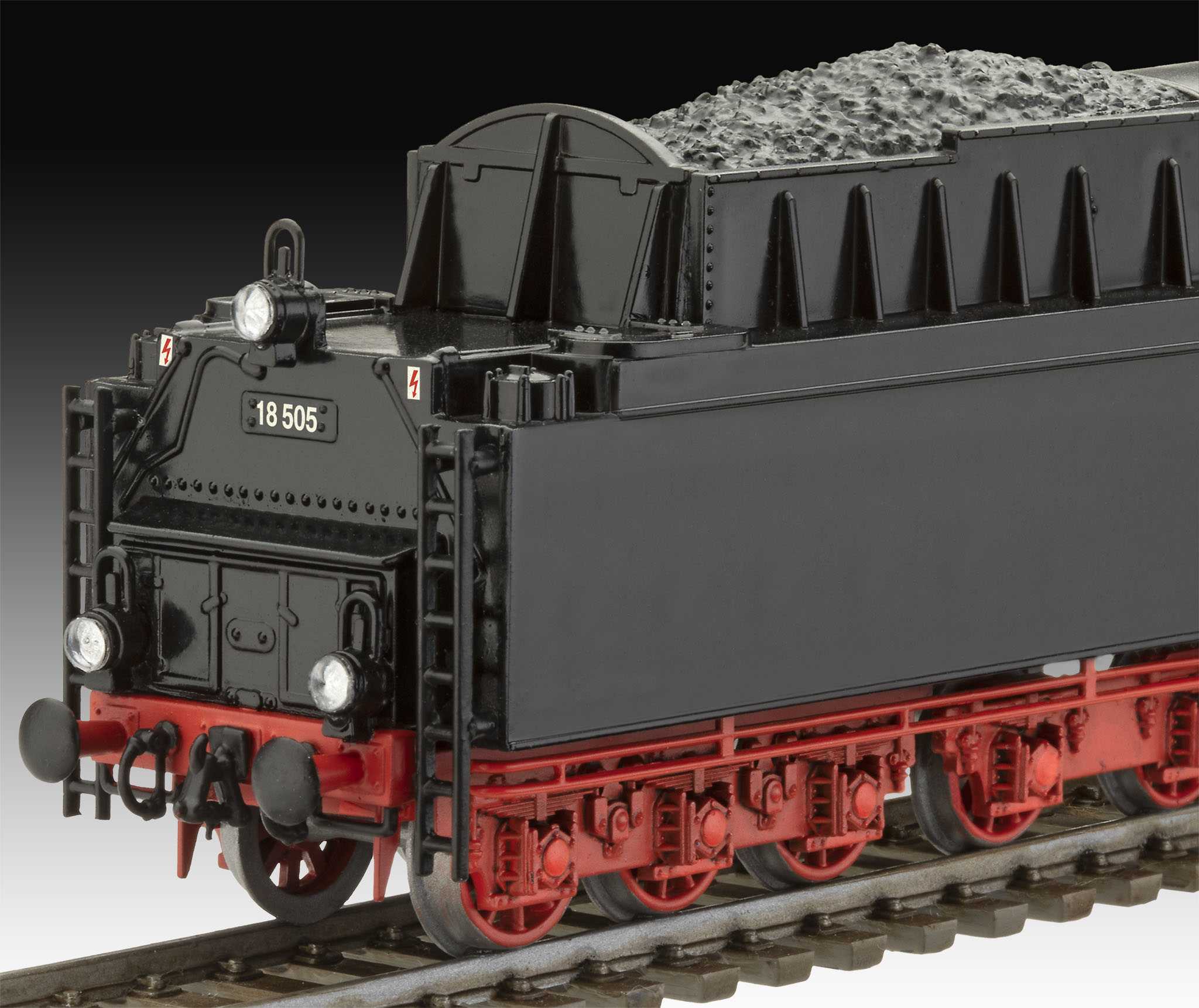 Express Locomotive BR 18 505 with Tender 2'3' T38 (1:87)