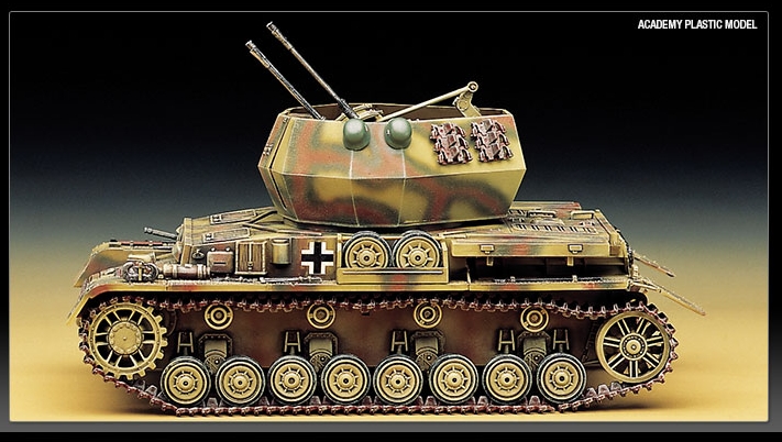 Flakpanzer IV Wirbelwind (Academy 1:35) 