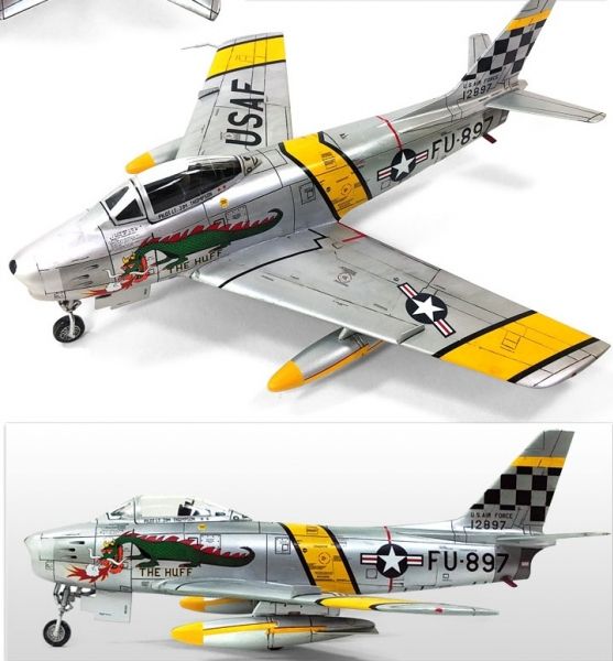F-86F Korean War (Academy 1:72) 