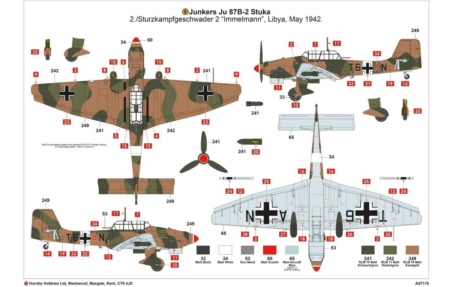 Junkers JU87B-2-R-2 (Airfix 1:48) 