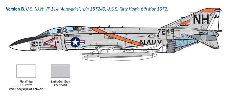F-4J Phantom II (Italeri 1:48) 