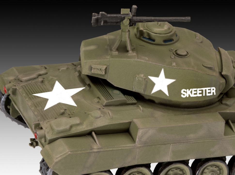 Tank M24 Chaffee (Revell 1:76)