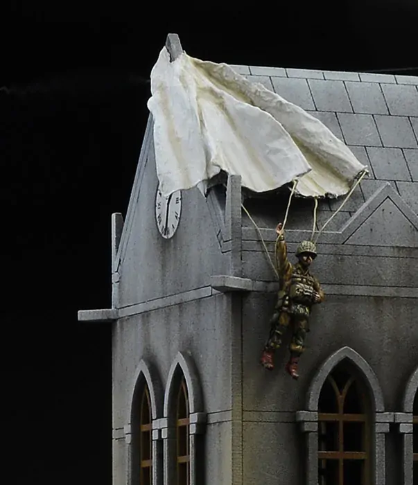 Diorama - Battle of Normandy: Saint-Mere-Église 6 June 1944 (Italeri 1:72)