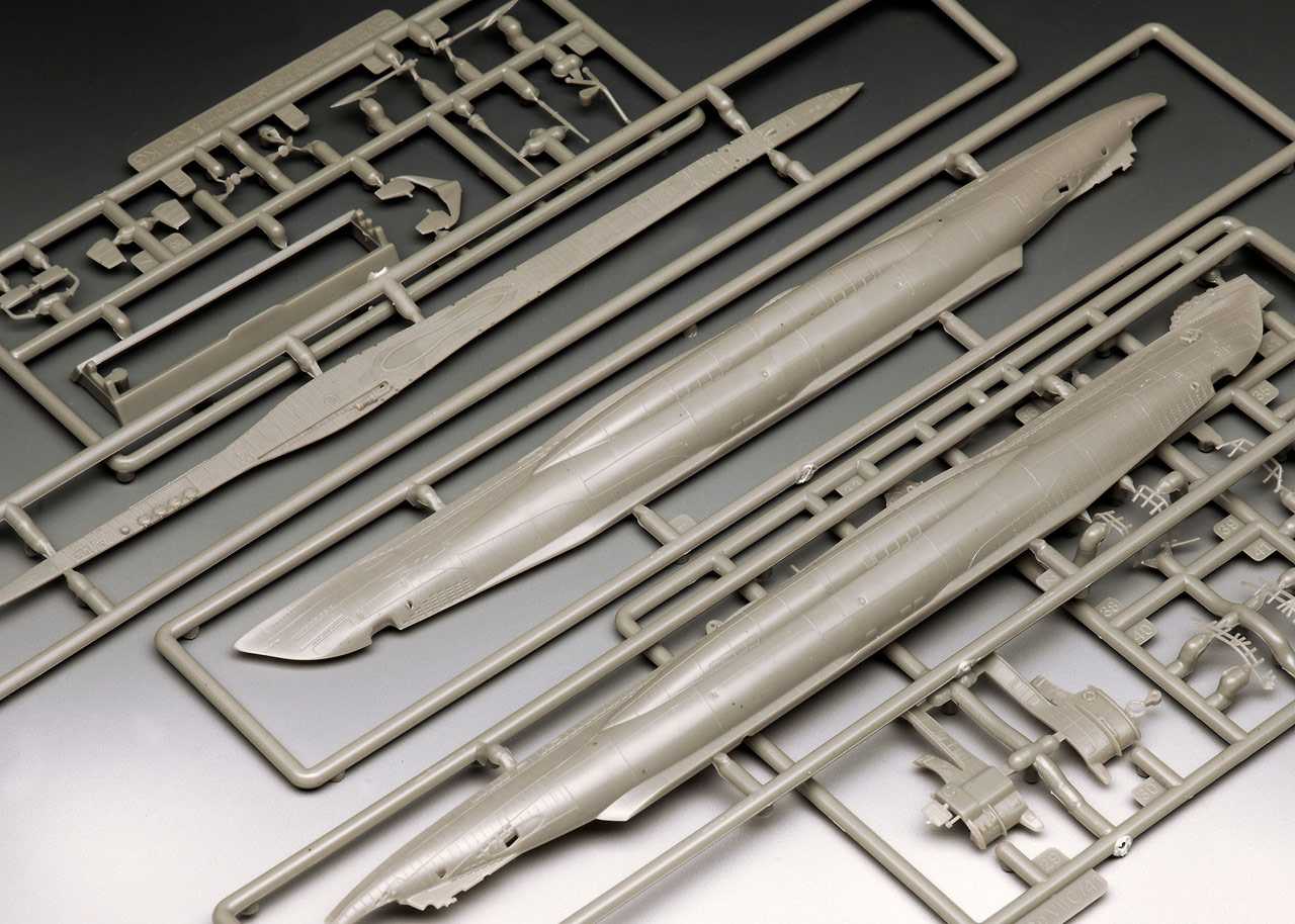 German Submarine Type VII C-41 (Revell 1:350) 