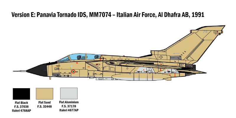 TORNADO GR.1-IDS - GULF WAR (Italeri 1:48) 