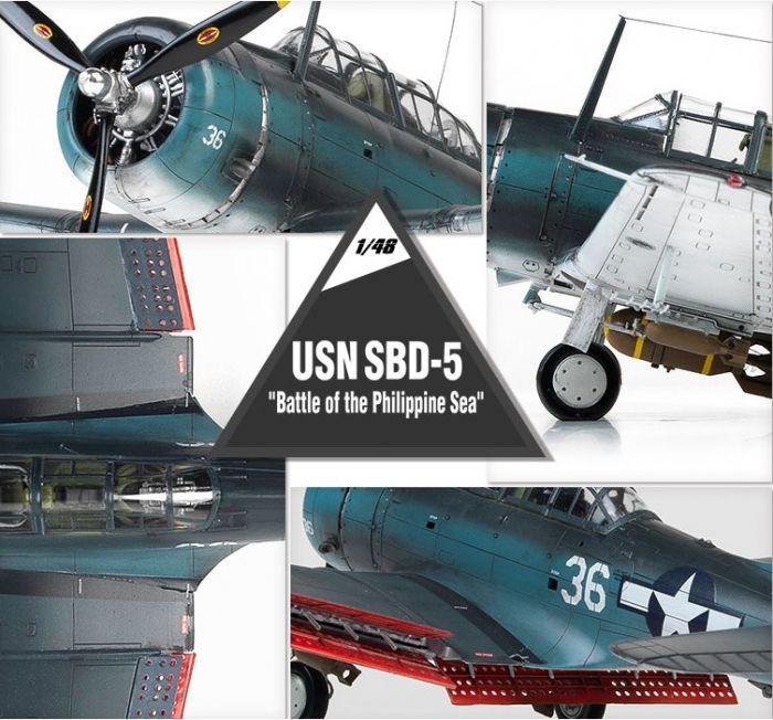 SBD-5 Battle of the Philippine Sea (Academy 1:48) 