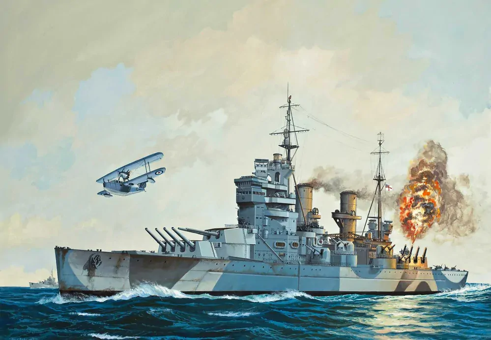 HMS Duke of York (Revell 1:1200)