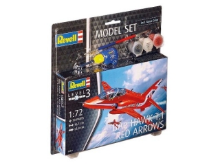 64921 - ModelSet Bae Hawk T.1 Red Arrows (Revell 1:72) 