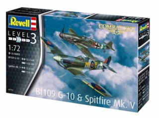 Bf109G-10 & Spitfire Mk.V (Revell 1:72) 