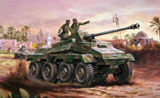 Sd.Kfz.234 Armoured Car (Airfix 1:76)