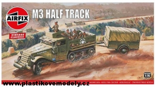 M3 Half Track & 1 Ton Trailer (Airfix 1:76) 