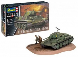 Tank T-34/76 Modell 1940 (Revell 1:76) 