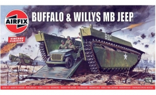 Buffalo Willys MB Jeep (Airfix 1:76)