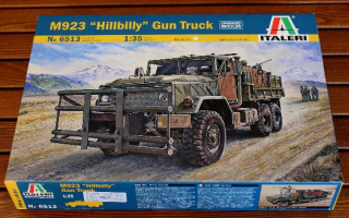 Nákladní vůz M923 HILLBILLY Gun Truck (Italeri 1:35) 