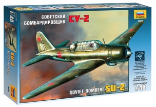 SU-2 Soviet Light Bomber (Zvezda 1:48) 