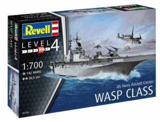 Assault Carrier USS WASP CLASS (1:700) 