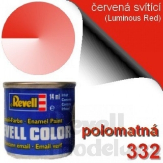 32332 - Hedvábná světle červená 14ml (luminous red silk) 332 