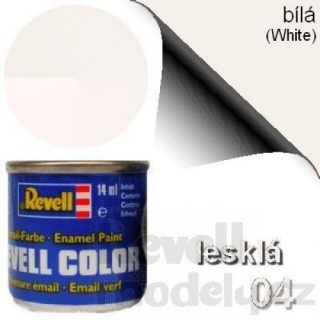 32104 - Lesklá bílá 14ml (White gloss) 4 