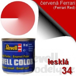 32134 - Červená Ferrari 14ml (Ferrari Red) 34 
