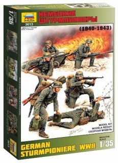 German Sturmpioniere WWII (re-release) (Zvezda 1:35) 