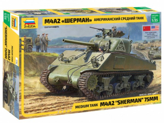 M4 A2 Sherman (Zvezda 1:35) 