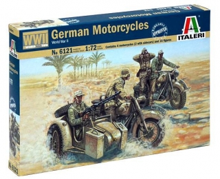 GERMAN MOTORCYCLES WWII (Italeri 1:72) 