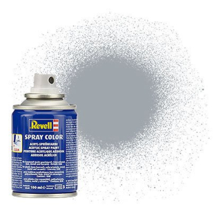 Barva ve spreji - 34190 metalická stříbrná (silver metallic)(Revell 100ml) 