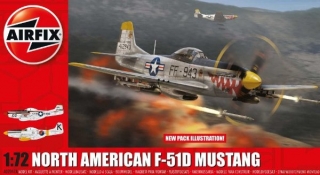 North American F-51D Mustang (Airfix 1:72) 
