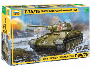 T-34/76 mod.1942 (Zvezda 1:35) 