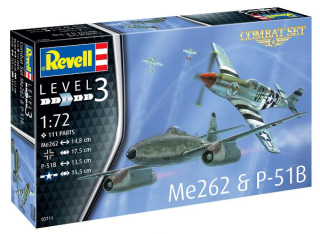 Me262 & P-51B (Revell 1:72) 