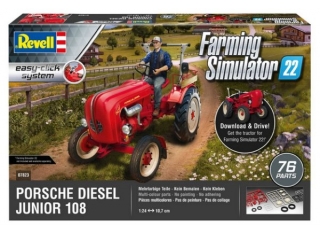 EasyClick traktor Porsche Junior 108 (Farming Simulator Edition) (Revell 1:24) 