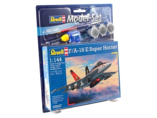 63997 - ModelSet F-A-18E Super Hornet (Revell 1:144) 