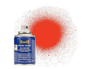 Barva ve spreji - 34125 matná oranžová (luminous orange mat)(Revell 100ml) 