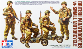 British Paratroopers - w-Small Motorcycle (Tamiya 1:35) 
