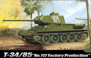 T-34/85 112 Factory Production (Academy 1:35) 