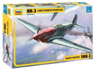 YAK-3 Soviet WWII Fighter (Zvezda 1:48) 