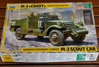 M-3 Armored Scout Car (Zvezda 1:35) 
