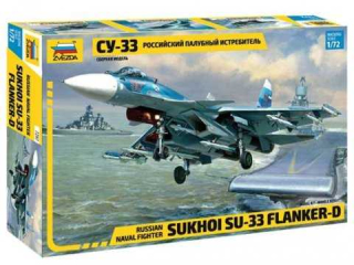 Sukhoi SU-33 Flanker D (Zvezda 1:72) 